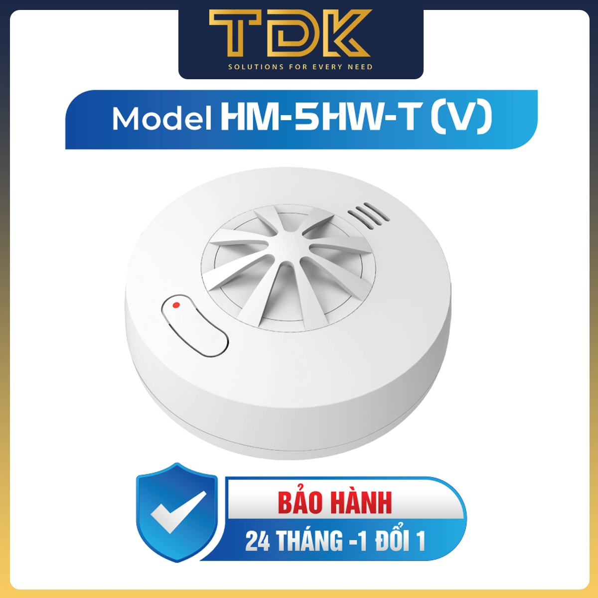 Đầu báo nhiệt liên động không dây SafeFire HM-5HW-T
